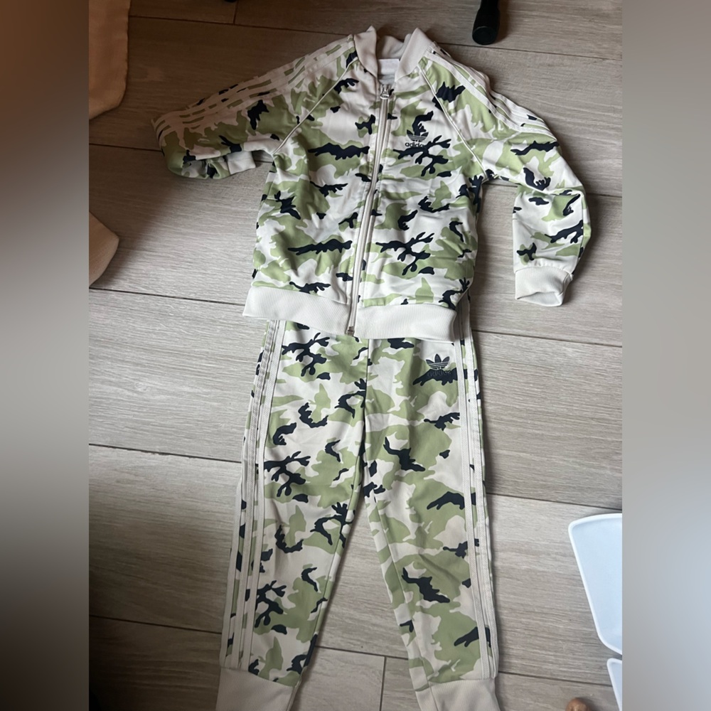 Adidas Track suit- well worn